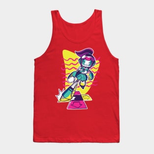 Dancing Robot Gamer Tank Top